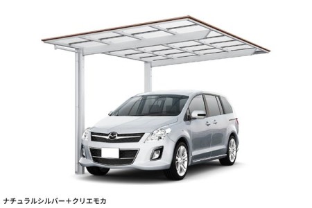 ナチュラルシルバー<br>+
クリエモカ 