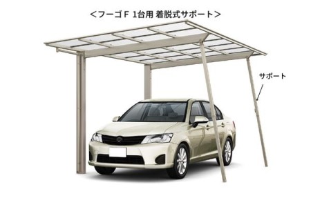 着脱式サポートを取り付ける 