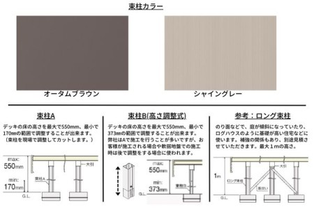 束柱カラー
