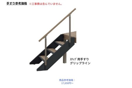 手すり　※見積には含んでいません。現場確認後に見積します。