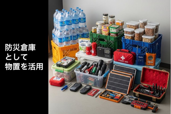 来たる災害に備えて、防災倉庫・防災収納として物置を活用しませんか？