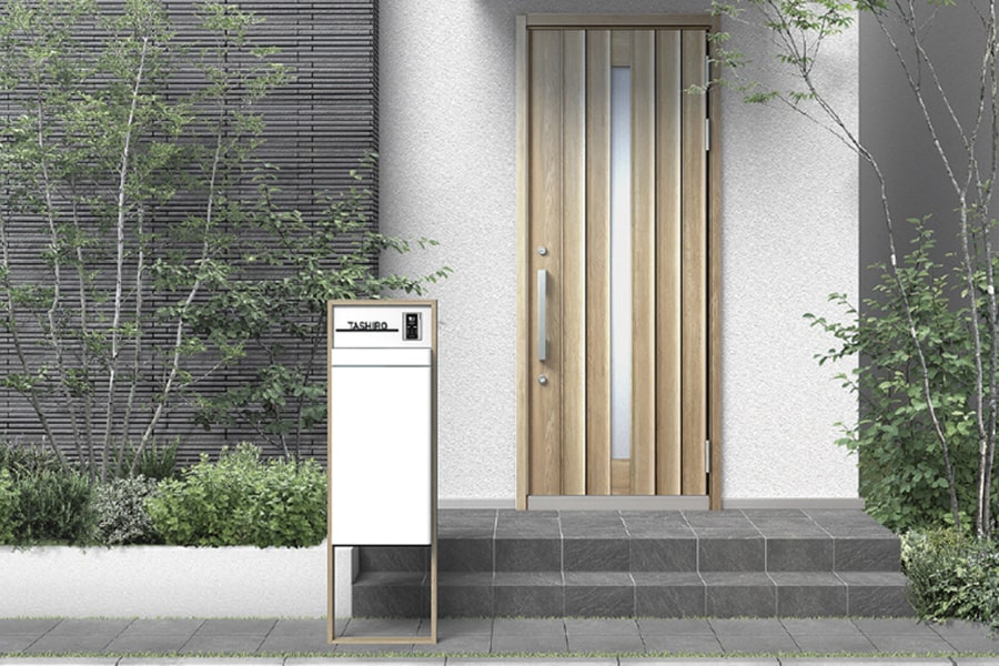 <よくわかる外構>意外と納まりに困る宅配ボックス <よくわかる外構>意外と納まりに困る宅配ボックス