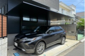 施工事例｜人気のLIXILカーポートSC！不意の雨でお客様にはご迷惑をおかけしました。