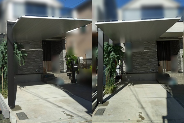 施工事例｜機種の選定と奥行の納まりを決めるのに時間がかかりました。