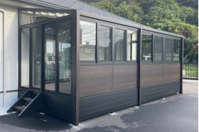 施工事例｜ガーデンに新たなリビングスペースを設置！