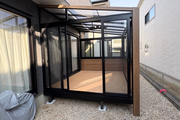施工事例｜打合せがスムーズに進んだ「LIXIL ガーデンルームGF」施工例！
