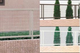 LIXIL アルメッシュフェンス 1型 境界フェンス