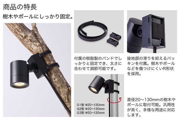 LIXIL エクステリアライト 美彩 ベルトスポットライト BSP-G1型 BSP-G2型 BSP-G3型 LED DC12V
