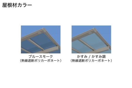 熱線遮断ポリカ・ブルースモーク 