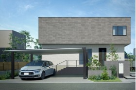 【新仕様】LIXIL カーポートSC 1500 2台用 耐積雪50cm相当対応