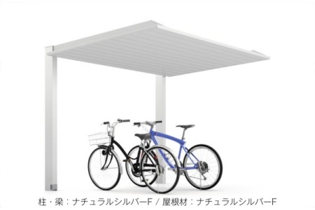 ナチュラルシルバーF（柱・梁）＋ナチュラルシルバーF（屋根） 