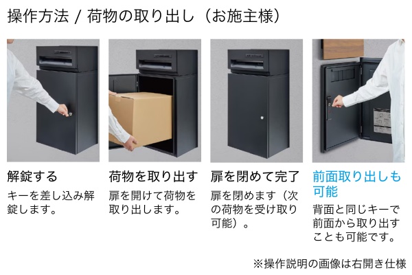 LIXIL 宅配ボックスKN 据置仕様