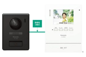 LIXIL Panasonic製 テレビドアホンP 1:2型 親子セット カラー液晶 親機 8DKA17ZZ