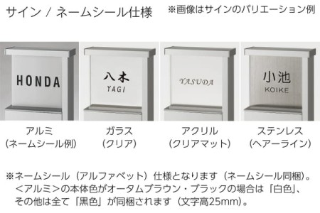 サイン（表札）