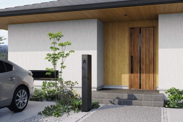 三協アルミ 機能ポール フレムス Modea モデア ポスト・宅配ボックス付