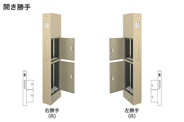 三協アルミ 機能ポール フレムス Modea モデア ポスト・宅配ボックス付