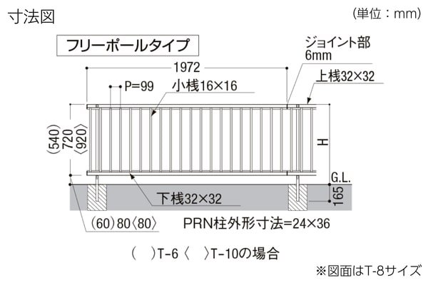 LIXIL ハイサモア 境界フェンス