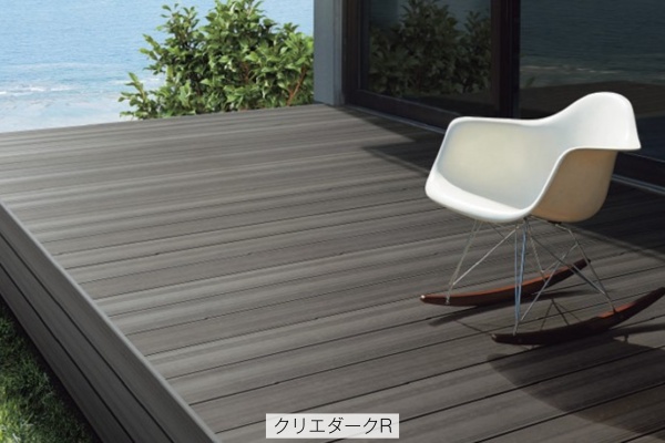 LIXIL ウッドデッキ 樹ら楽ステージ 木彫（人工木）
