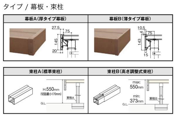 LIXIL ウッドデッキ 樹ら楽ステージ（人工木）