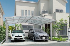 LIXIL カーポート ネスカR 2台用