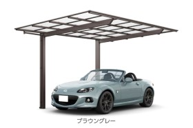 オリジナル商品 カーポート F型 1台用