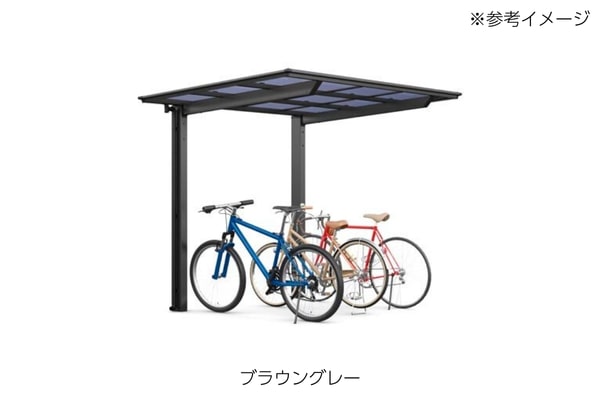 オリジナル商品 サイクルポート F型（ミニ・駐輪場）