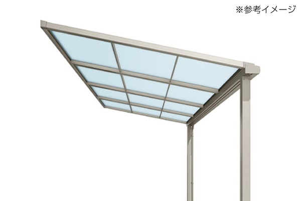 オリジナル商品 テラス F型 耐積雪20cm相当対応（壁付仕様）