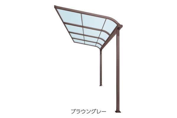 オリジナル商品 テラス R型 耐積雪20cm相当対応（壁付仕様）