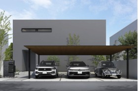 YKKAP カーポート PLAIN ROOF プレーンルーフ 600タイプ 3台用 角柱仕様