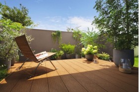 YKKAP リウッドデッキ S EG 束柱Sタイプ 高意匠タイプ｜人工木デッキ