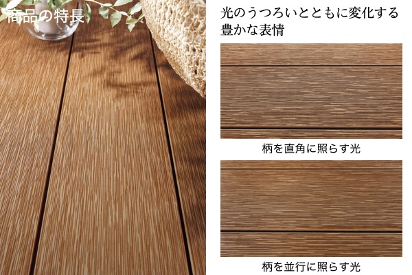 YKKAP リウッドデッキ S EG 束柱Sタイプ 高意匠タイプ｜人工木デッキ