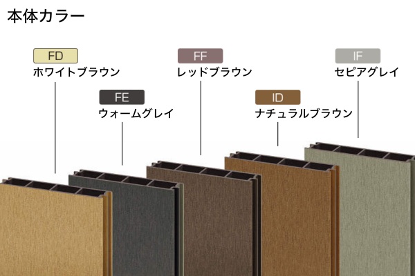 YKKAP リウッドデッキ S 束柱Sタイプ スタンダードタイプ｜人工木デッキ