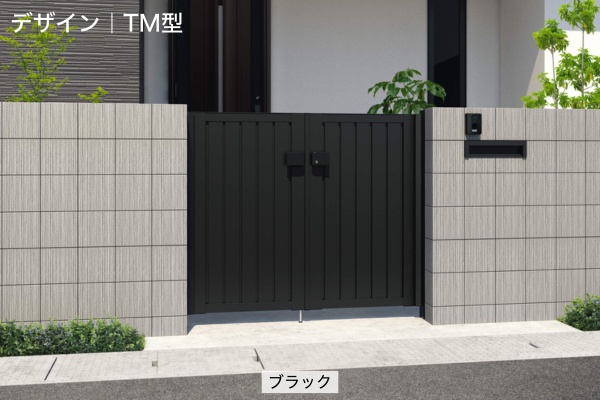 三協アルミ 形材門扉 レジリア YM型 横目隠し TM型 たて目隠し 門柱タイプ 両開き/親子開き/片開き 高尺・ハイタイプ対応