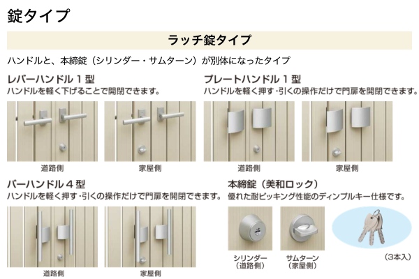YKKAP シンプレオ 門扉 TS1型 TS2型 たてスリット 門柱式 両開き/親子開き/片開き