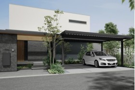 LIXIL カーポートSW 1500タイプ 2台用 耐積雪50cm相当対応