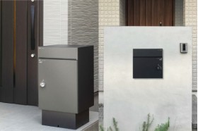 UNISON COLDIA コルディアライト 100ライト/80ライト/120ライト ポスト有り/ポスト無し 宅配ボックス｜据置きタイプ