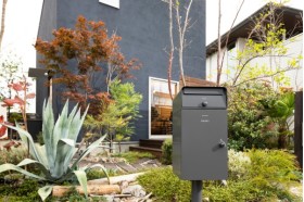 UNISON Kate ケイトⅡ ポスト有り/ポスト無し サインシール付 宅配ボックス｜スタンドタイプ