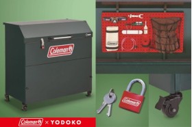 ヨド物置 ヨドストレージボックス Coleman モデル（YMSB-1207-CM/GR）