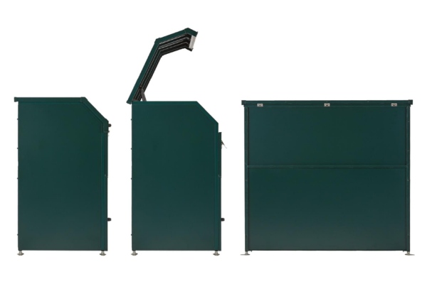 ヨド物置 ヨドストレージボックス Coleman モデル（YMSB-1207-CM/GR）