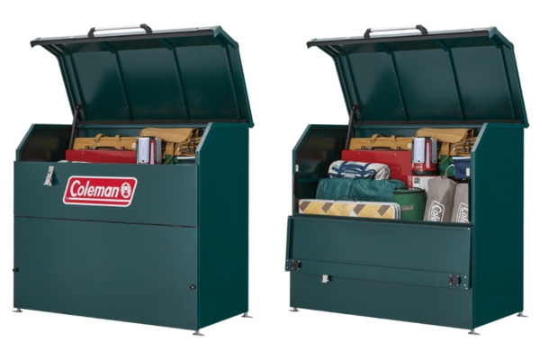 ヨド物置 ヨドストレージボックス Coleman モデル（YMSB-1207-CM/GR）