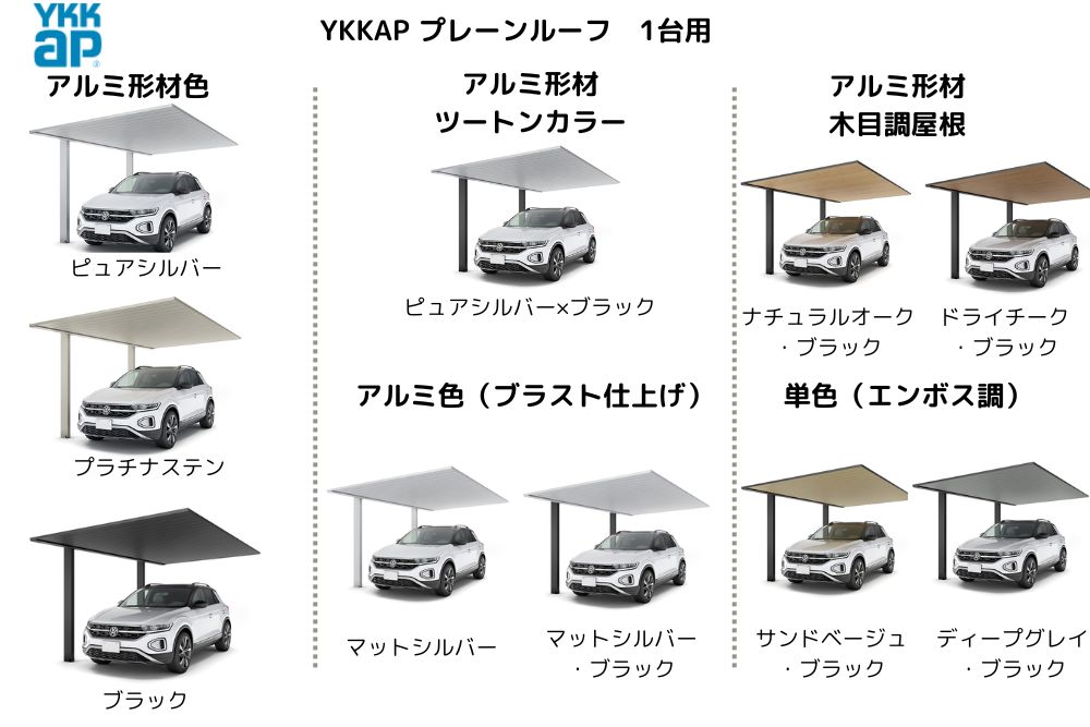 プレーンルーフカラー