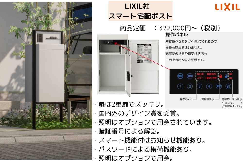 LIXILスマート宅配ポスト