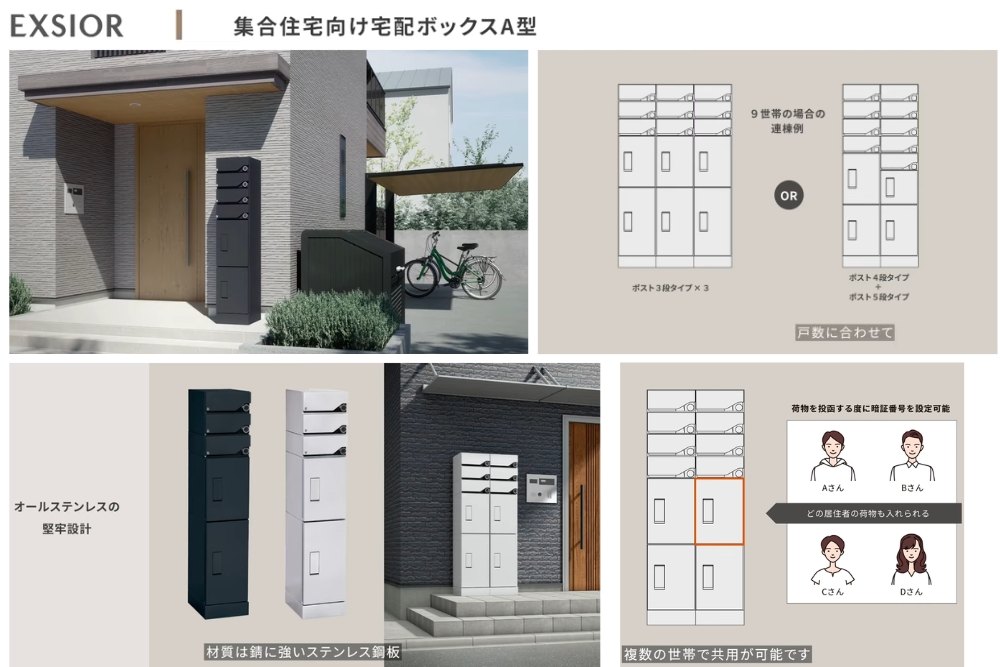 LXIL宅配ボックスA型