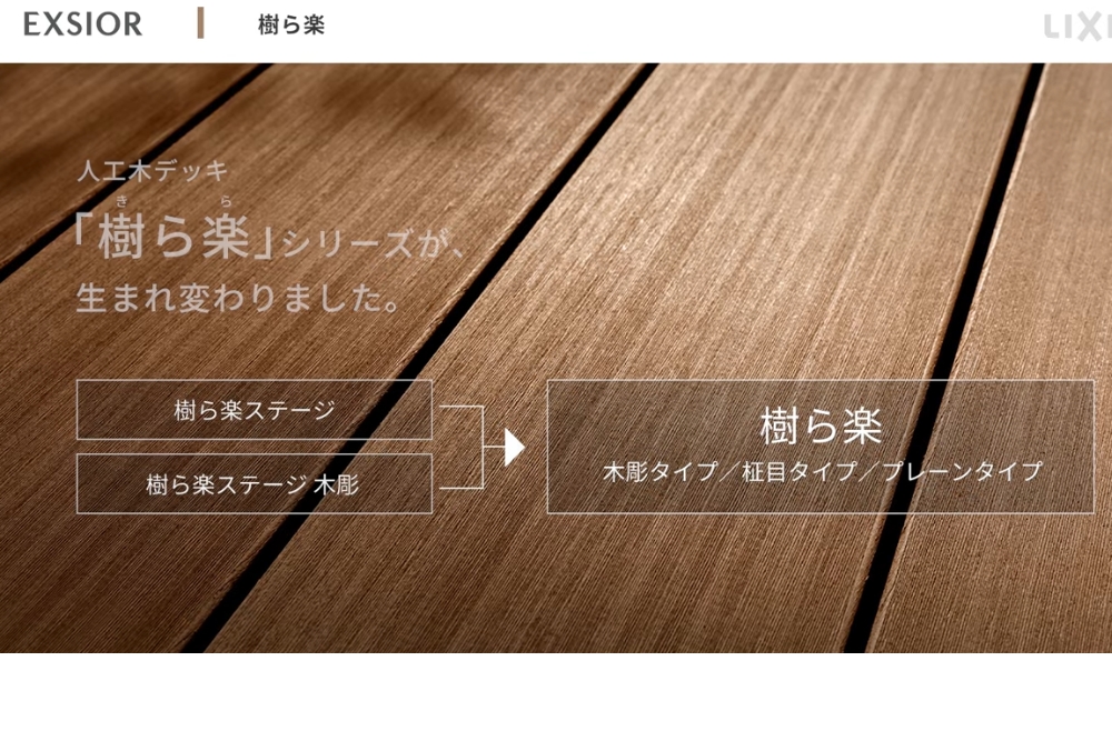 LIXIL樹ら楽シリーズ