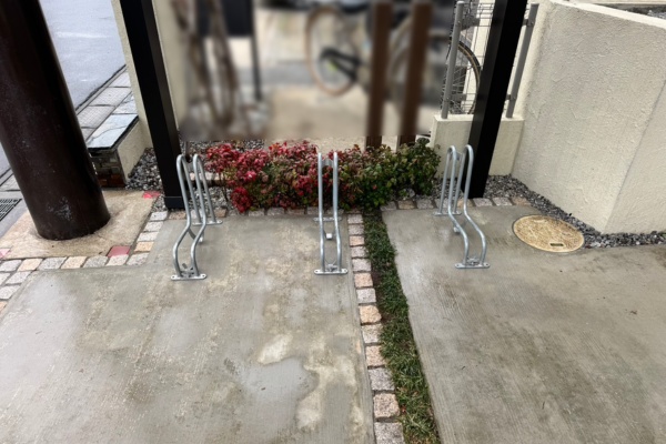 カーポートSCミニ サイクルポート 施工中