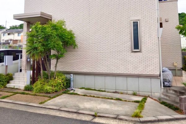 LIXIL カーポートSCミニ 施工前